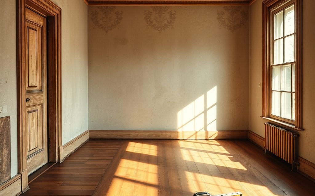 Nierówne ściany i podłogi: jak wybrać skuteczne metody wyrównania i maskowania niedoskonałości w starym domu
