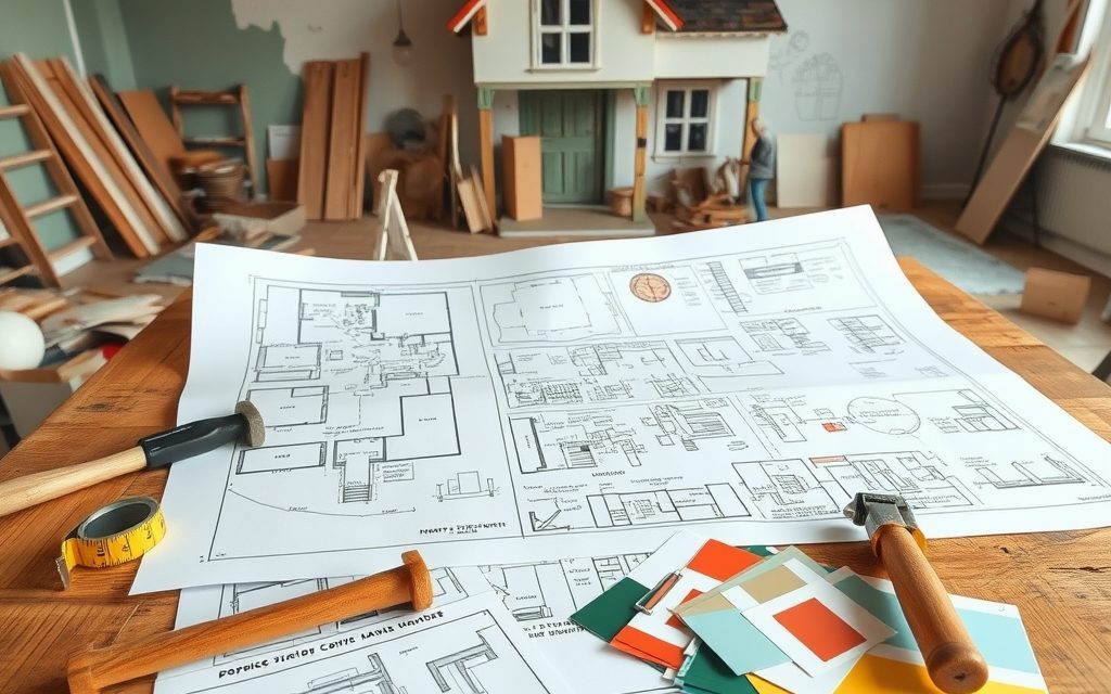 Plan etapowania remontu starego domu: jak zorganizować prace, formalności i budżet krok po kroku