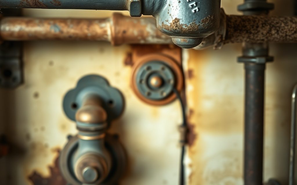 Jak bez kucia ocenić stan instalacji wodnej w starym domu i co może wskazywać na awarie?
